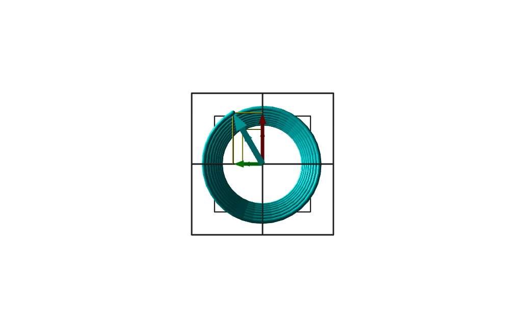 Polarisation circulaire gauche